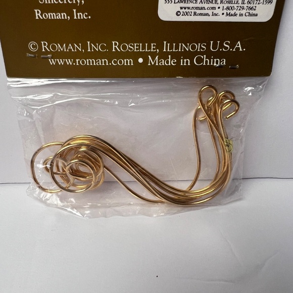 Roman Inc. Scroll S Decorative Ornament Hooks set of 6 - Picture 5 of 5